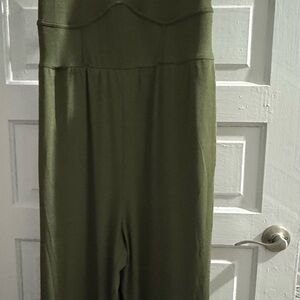 Olive Green Women's Jumpsuit